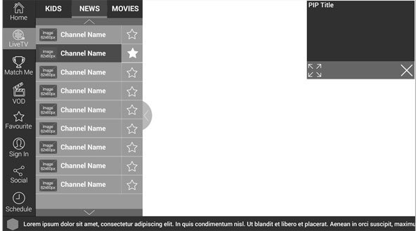 Main Wireframe